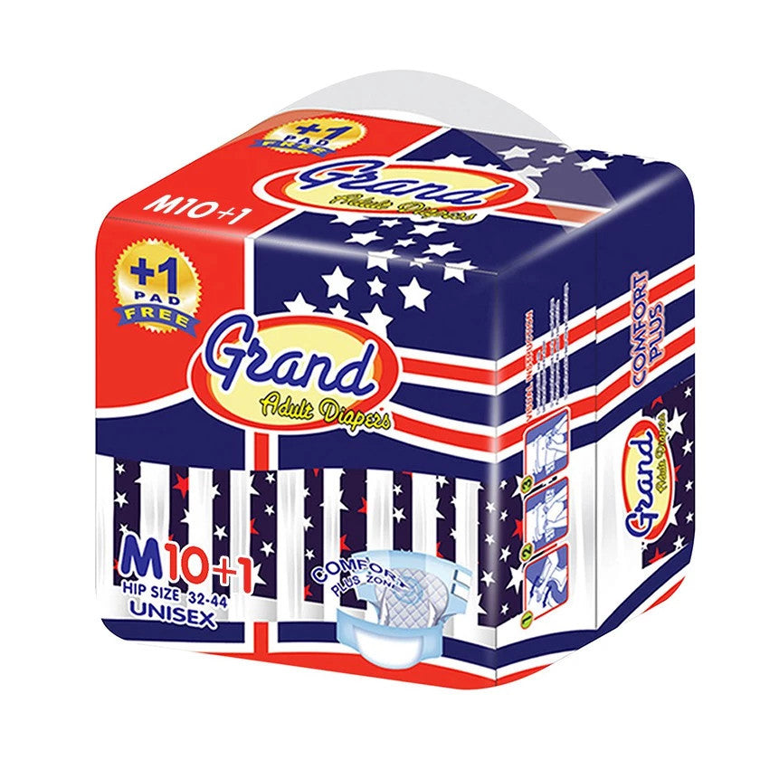 Grand Adult Diapers Medium 10