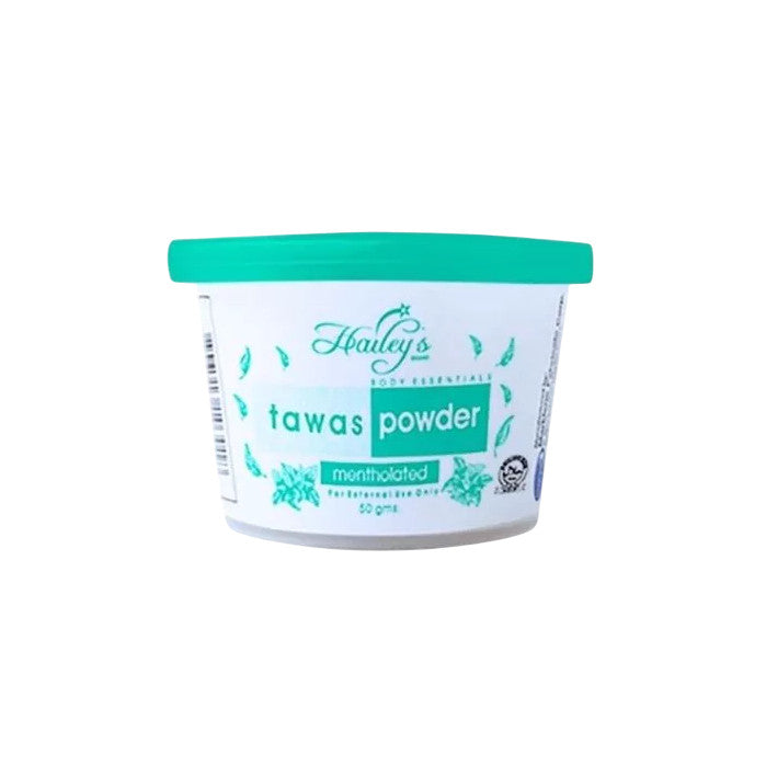 Hailey's Tawas Powder - Mentholated 50g