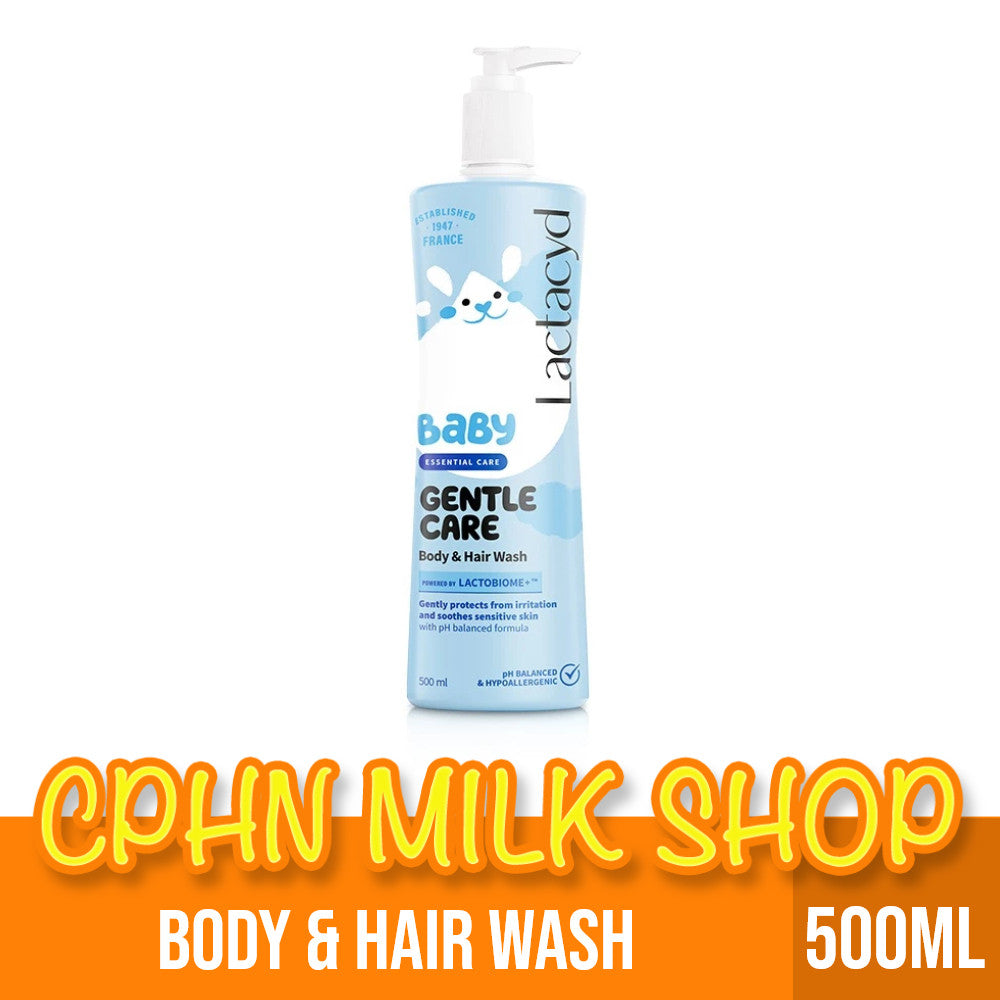 Lactacyd Baby Body and Hair Wash Gentle Care 500mL