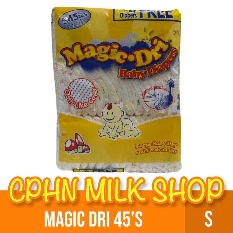 Magic Dri 45's (Variations) XXL | XL | L | M | S Tape Baby Diaper