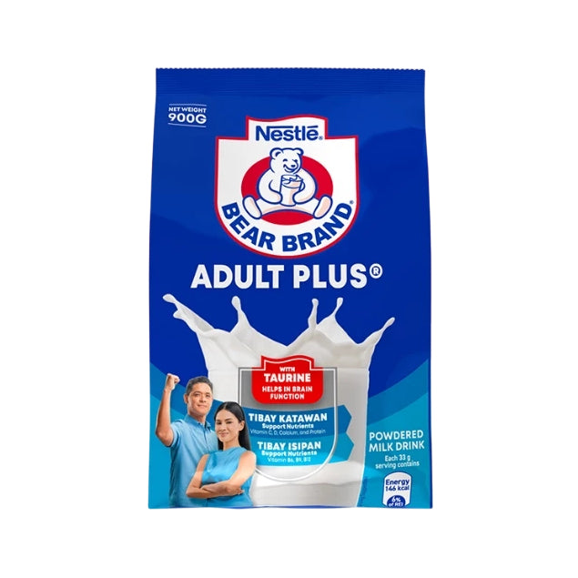 Bear Brand Adult Plus 900g Adult Powdered Milk Drink