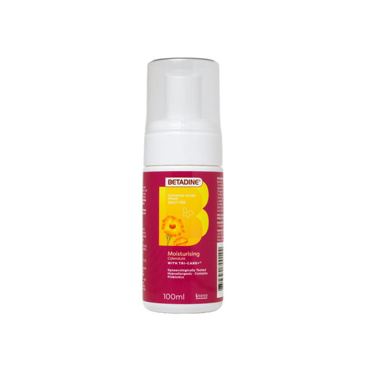 BETADINE Feminine Wash Foam Moisturizing Calendula 100mL