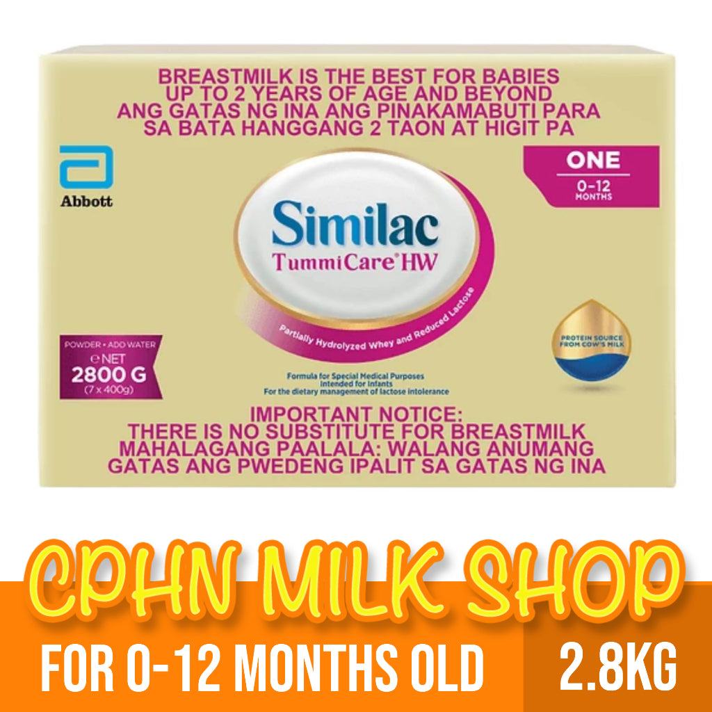 Similac Tummicare HW One 2.8kg for 0-12 Months Old Infant Formula