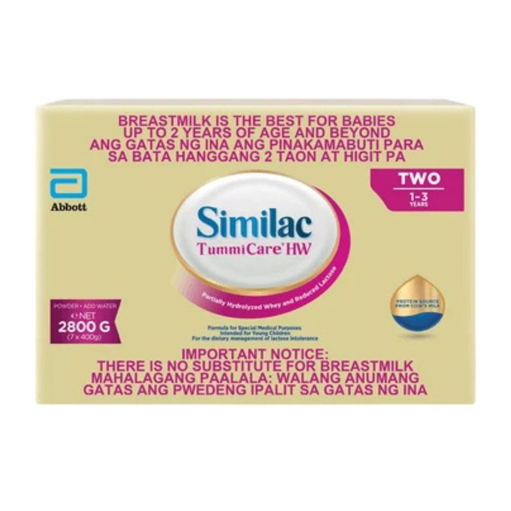 Similac TummiCare HW Two 2.8kg for 1-3 Years Old Milk Supplement