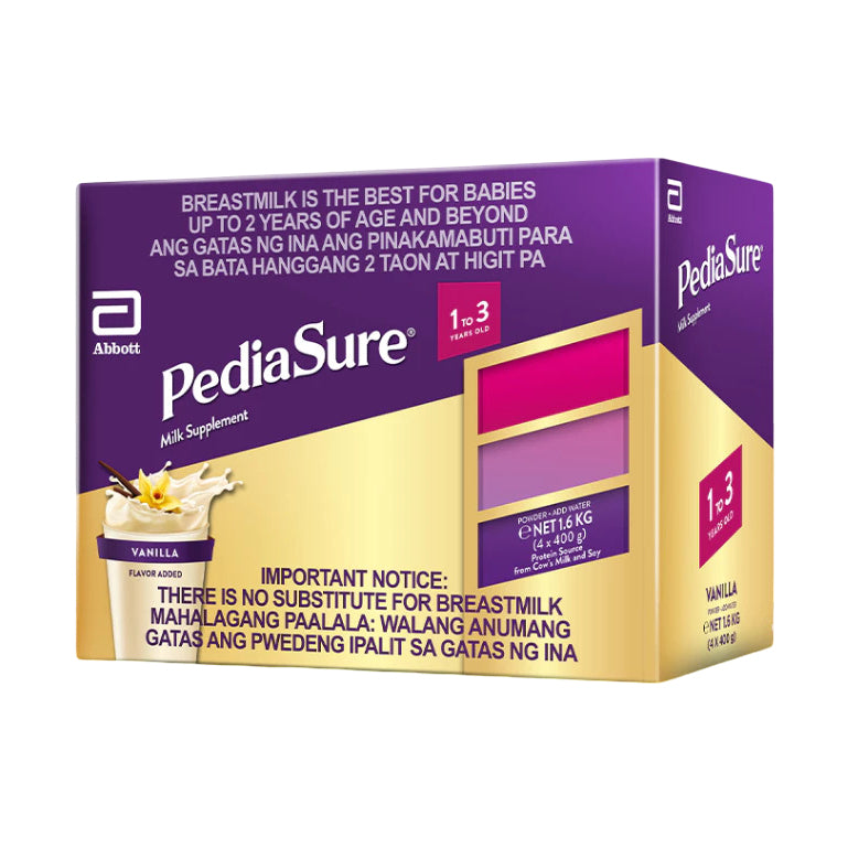 Pediasure Vanilla 1.6kg for 1-3 Years Old Milk Supplement