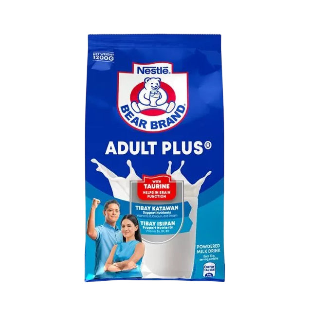 Bear Brand Adult Plus 1.2kg Adult Powdered Milk Drink