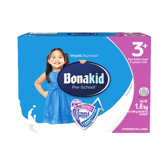 BONAKID PRE-SCHOOL 3+ Powdered Milk Drink for Children Over 3 Years Old 1.6kg