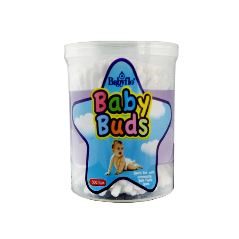 Babyflo Baby Buds White Can 300 Tips