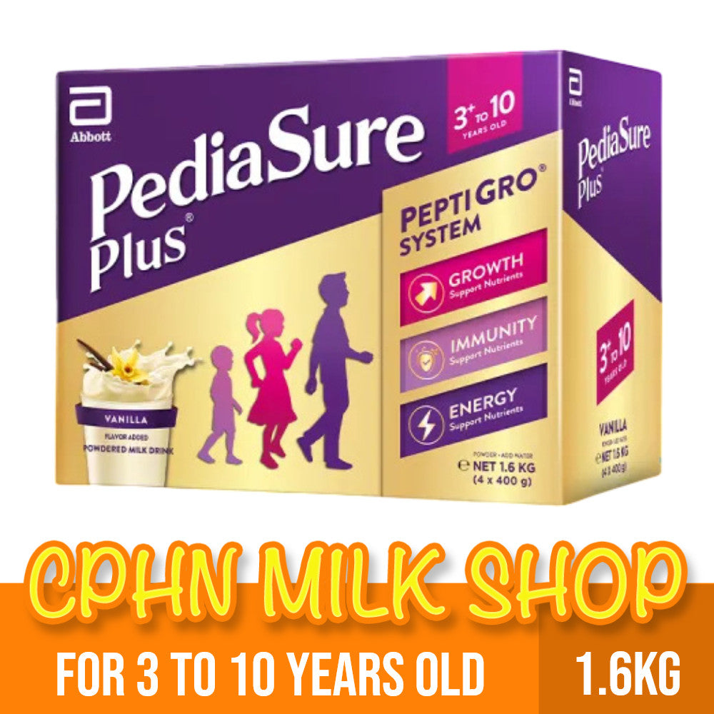 PediaSure Plus Vanilla 1.6kg for Children Above 3 Years Old