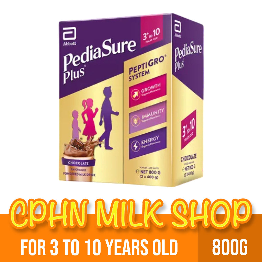 Pediasure Plus Choco 800g for Children Above 3 Years Old
