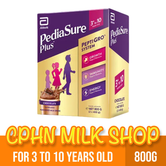 Pediasure Plus Choco 800g for Children Above 3 Years Old