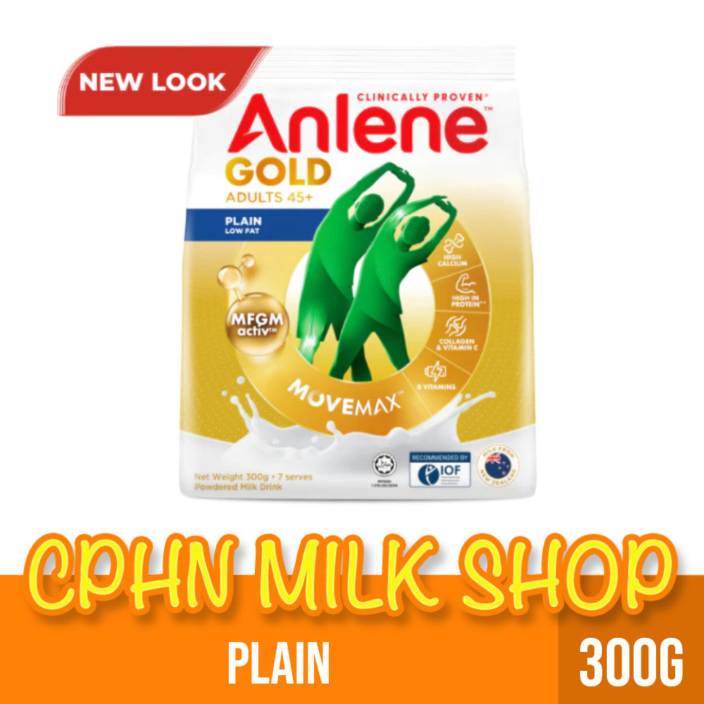 Anlene Gold Movemax Plain 300g Adult Milk Powder