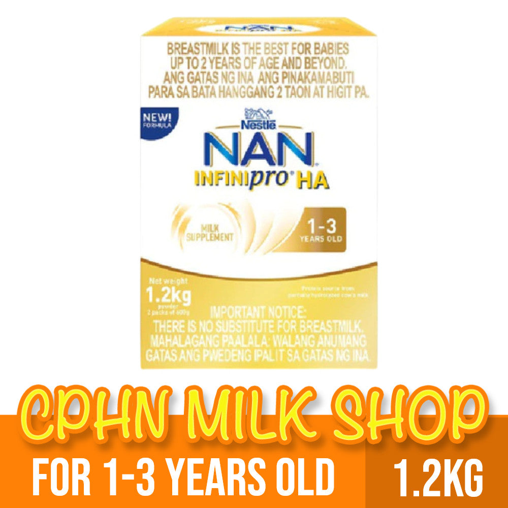 NAN InfiniPro HA Three 1.2kg for 1-3 Years Old Milk Supplement