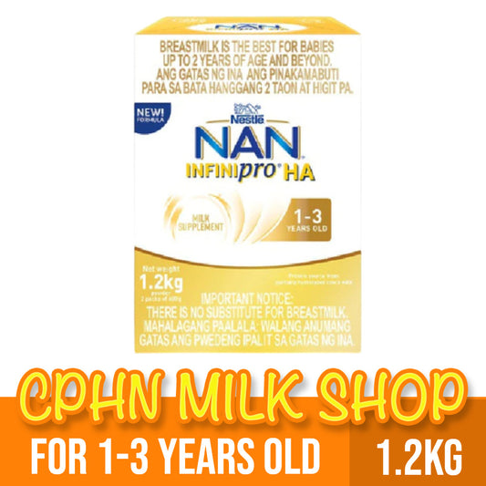 NAN InfiniPro HA Three 1.2kg for 1-3 Years Old Milk Supplement
