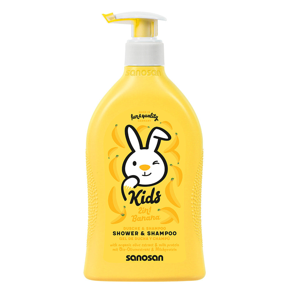 Sanosan Kids Shower & Shampoo Banana 400mL