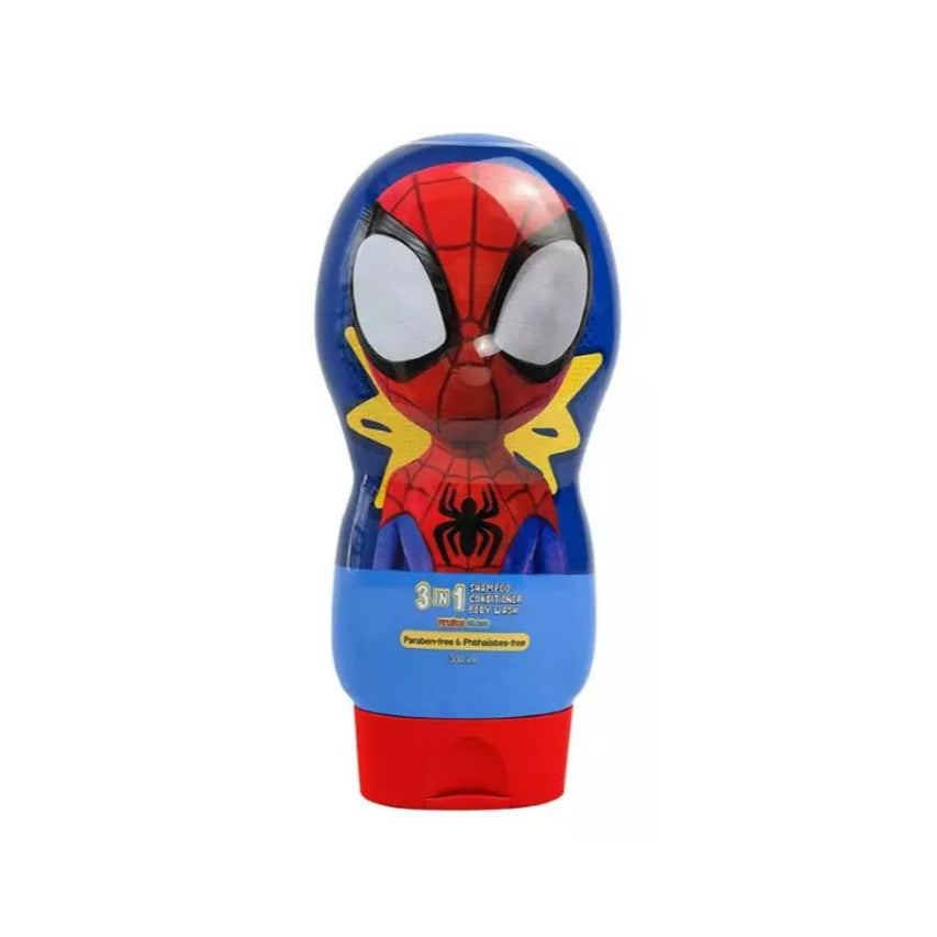Li'l Sunflower Spiderman 3-in-1 Shampoo, Conditioner, and Body Wash for Kids 300mL