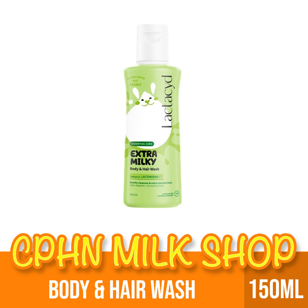 Lactacyd Baby Extra Milky Body and Hair Wash 150mL