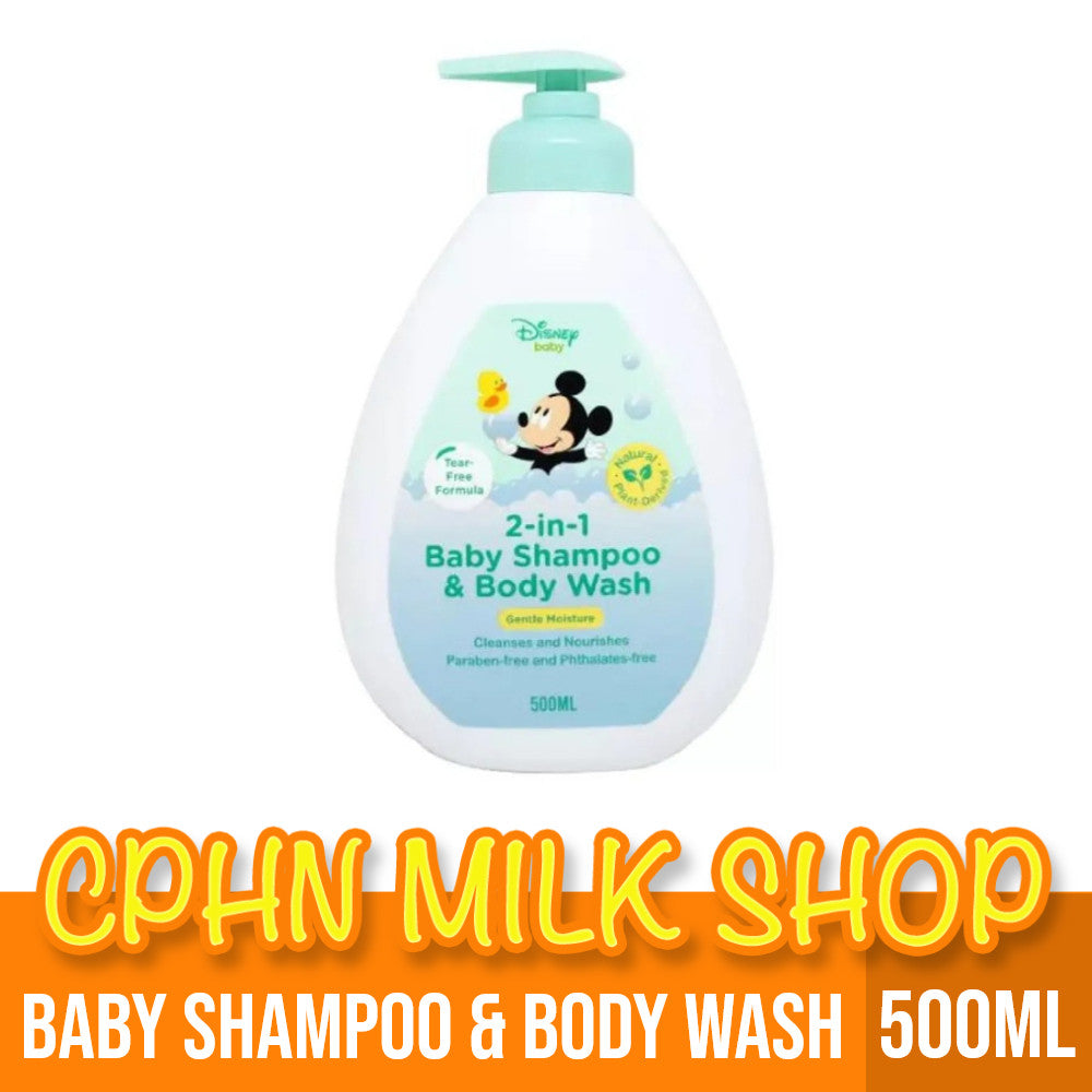 Li'l Sunflower Disney 2-in-1 Baby Shampoo and Body Wash Gentle Moisture 500mL