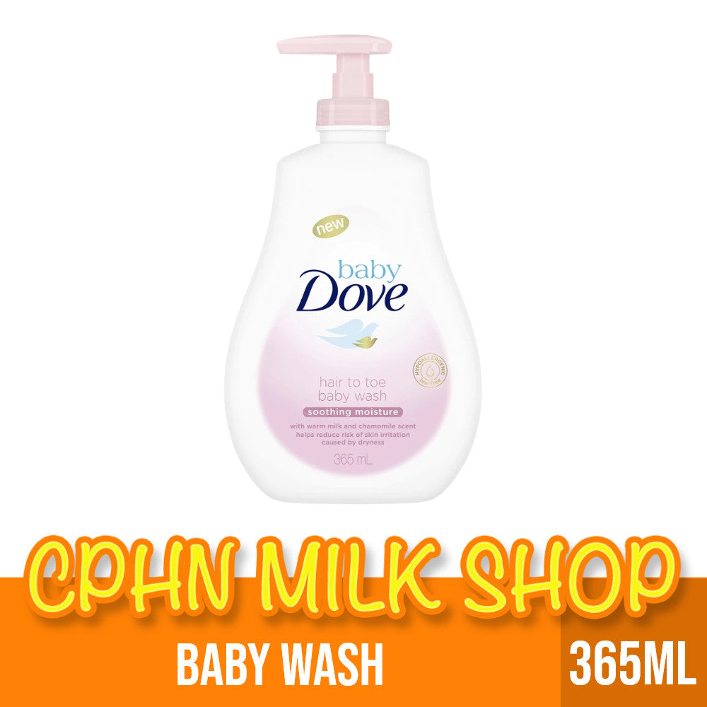 Baby Dove Hair to Toe Baby Wash Soothing Moisture 365mL