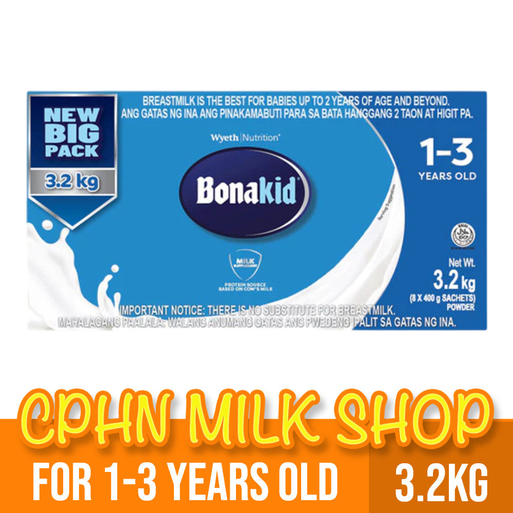 BONAKID 3.2kg for 1-3 Years Old Milk Supplement