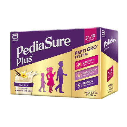 Pediasure Plus Vanilla 2.8kg for Kids Above 3 Years Old