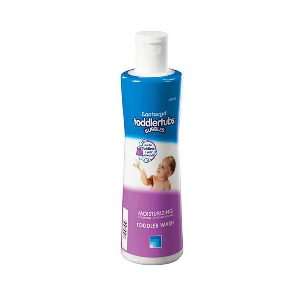 Lactacyd Toddlertubs Bubbles Moisturizing Toddler Wash 250mL