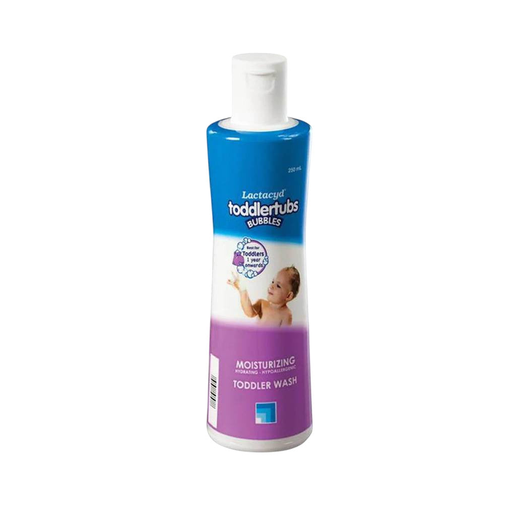 Lactacyd Toddlertubs Bubbles Moisturizing Toddler Wash 250mL