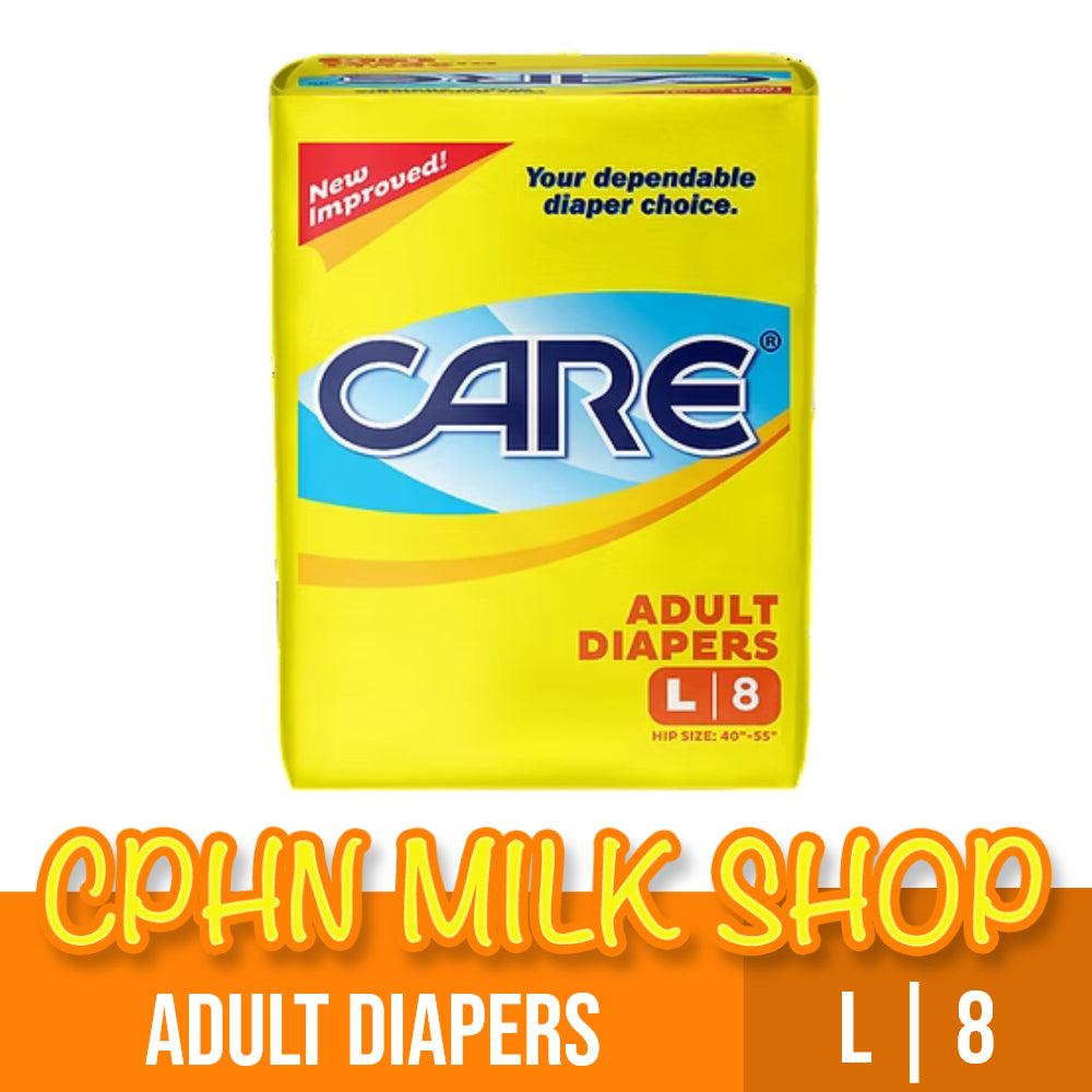 Care Adult Diapers Large 8