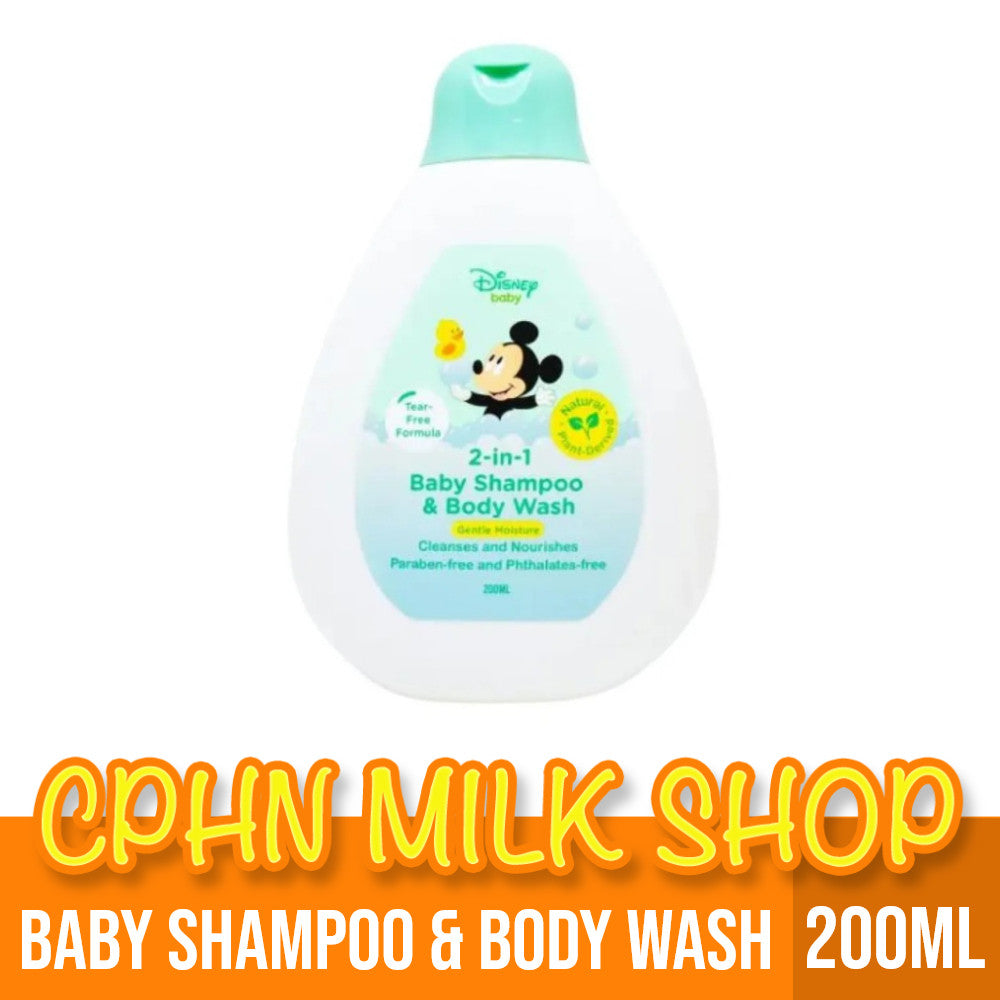 Li'l Sunflower Disney 2-in-1 Baby Shampoo and Body Wash Gentle Moisture 200mL
