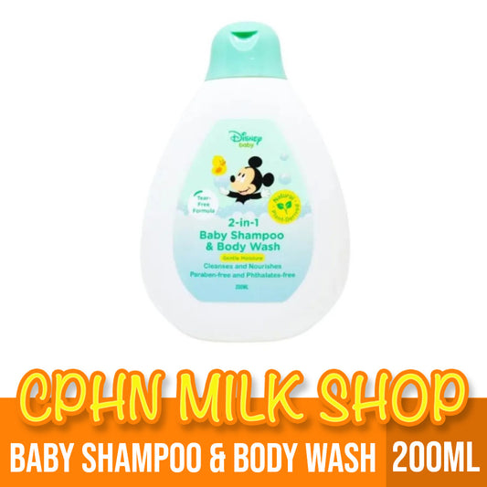 Li'l Sunflower Disney 2-in-1 Baby Shampoo and Body Wash Gentle Moisture 200mL