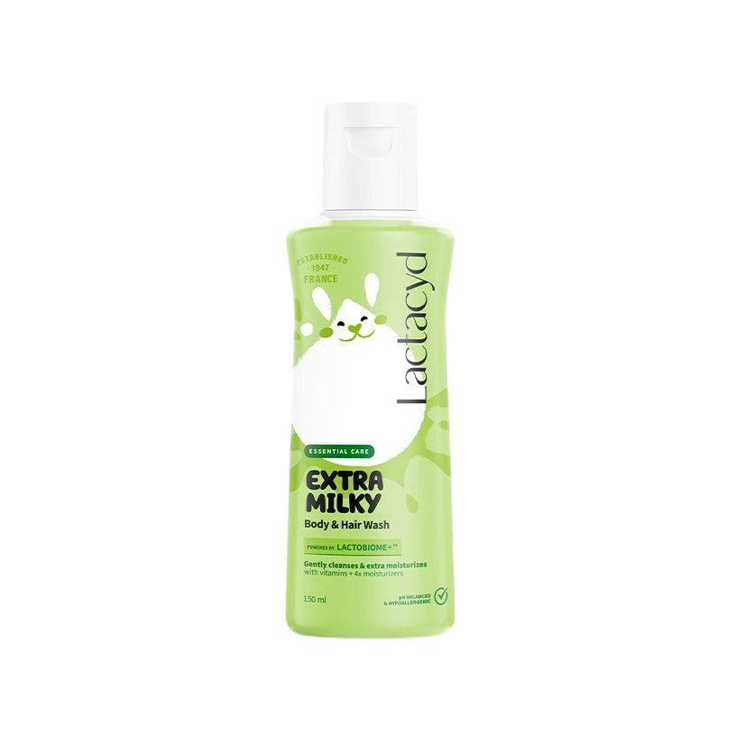 Lactacyd Baby Extra Milky Body and Hair Wash 150mL