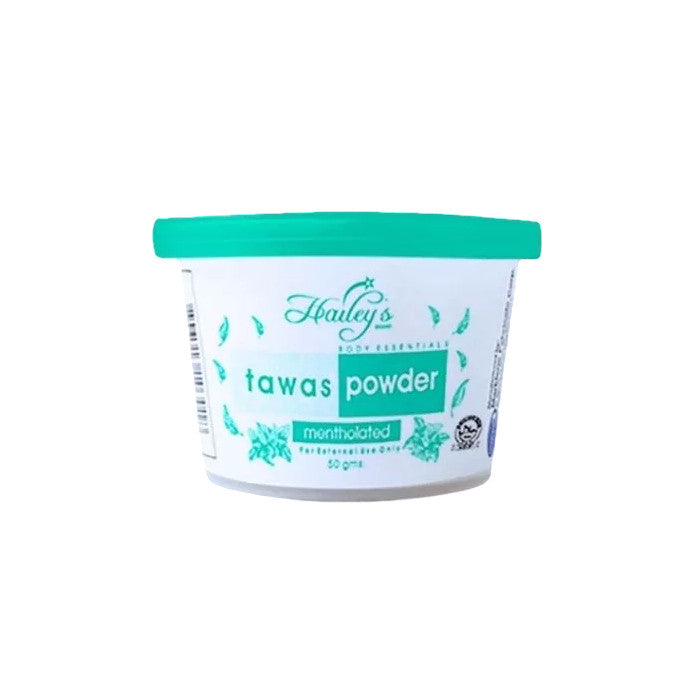 Hailey's Tawas Powder - Mentholated 50g