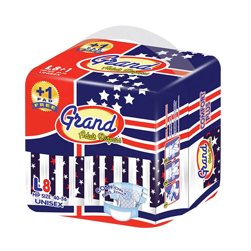 Grand Adult Diapers Large 8