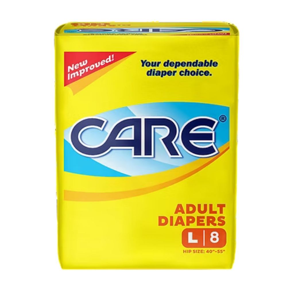 Care Adult Diapers Large 8