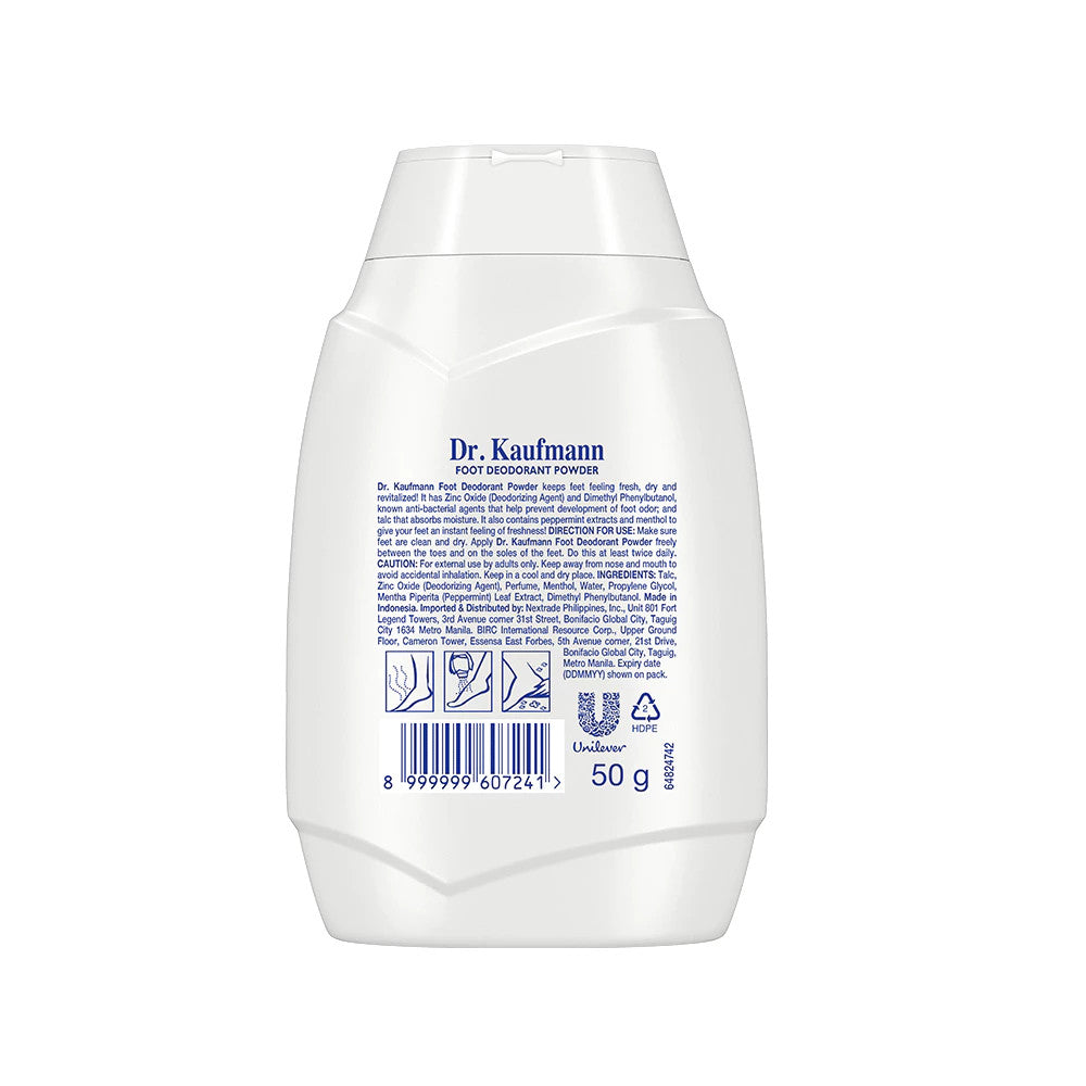 Dr. Kaufmann Foot Deodorant Powder 50g