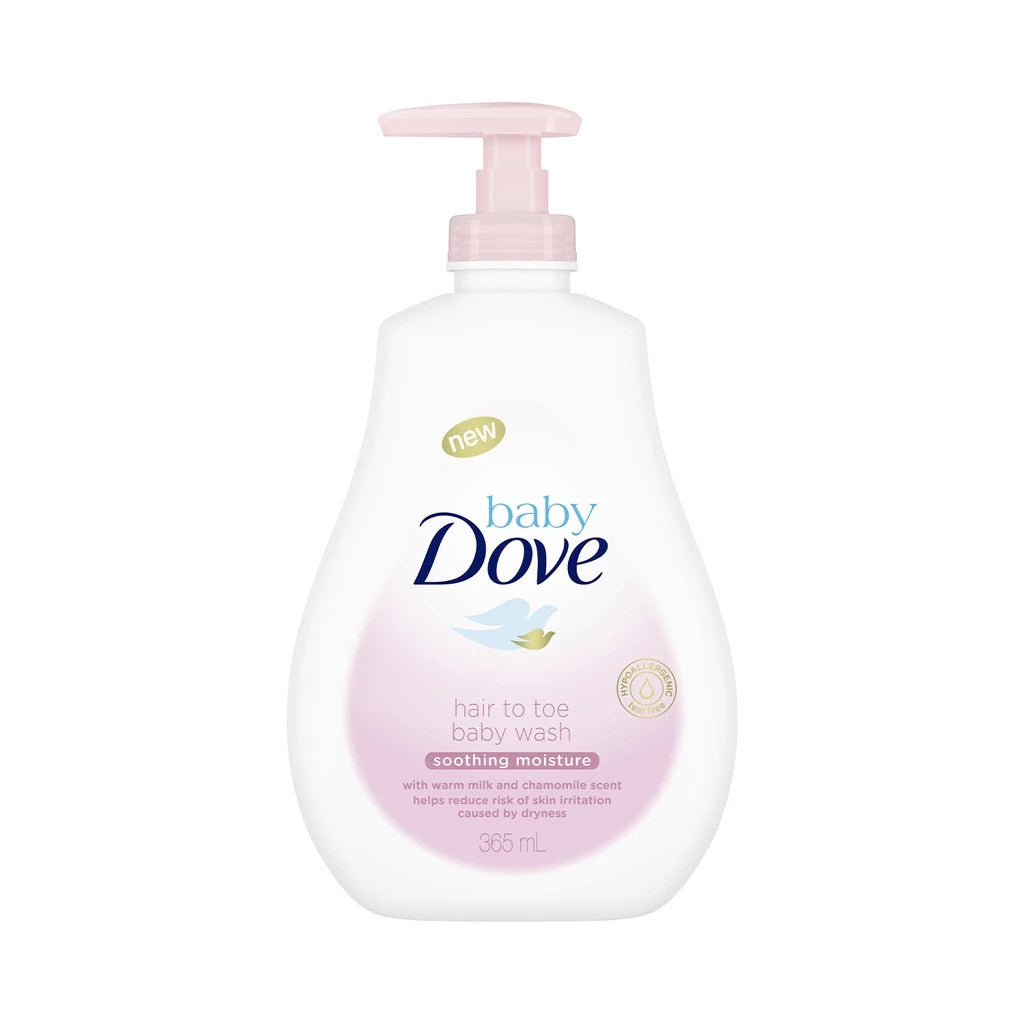 Baby Dove Hair to Toe Baby Wash Soothing Moisture 365mL