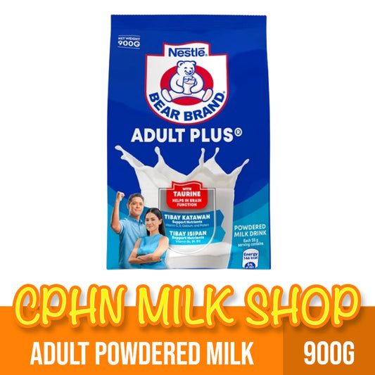 Bear Brand Adult Plus 900g Adult Powdered Milk Drink