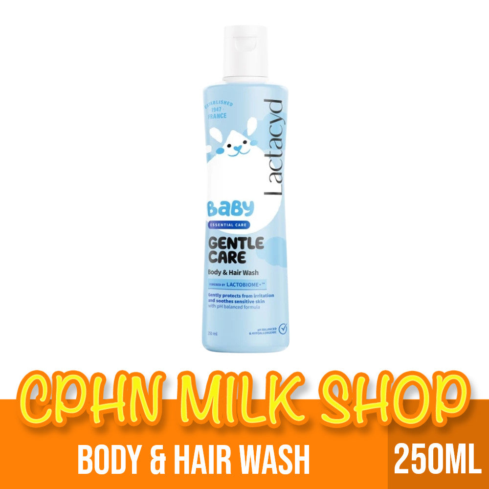 Lactacyd Baby Body and Hair Wash Gentle Care 250mL