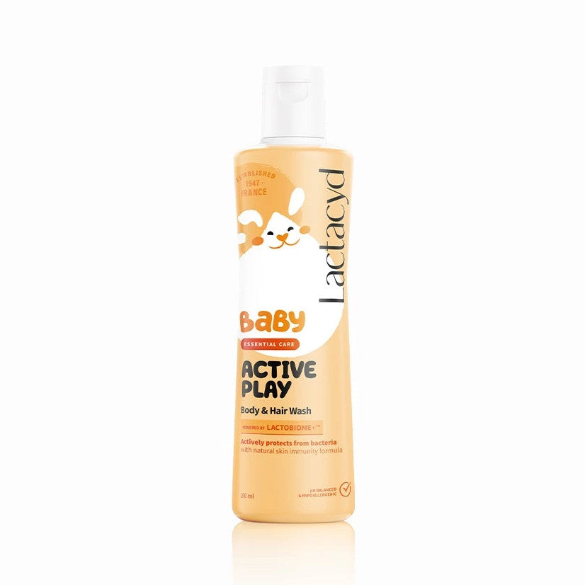Lactacyd Baby Active Play Body and Hair Wash 250mL