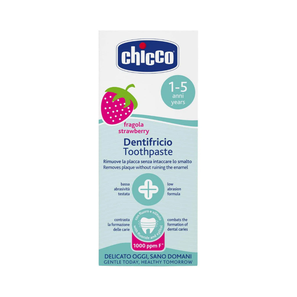 Chicco Toothpaste Strawberry 50mL for 1-5 years old