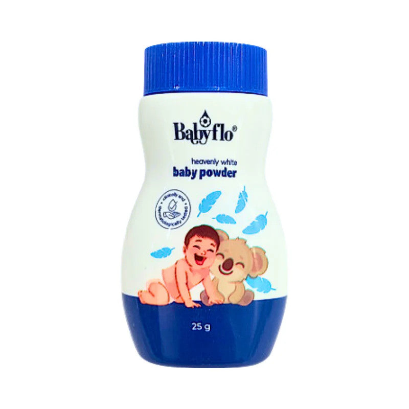 Babyflo Baby Powder Heavenly White 25g