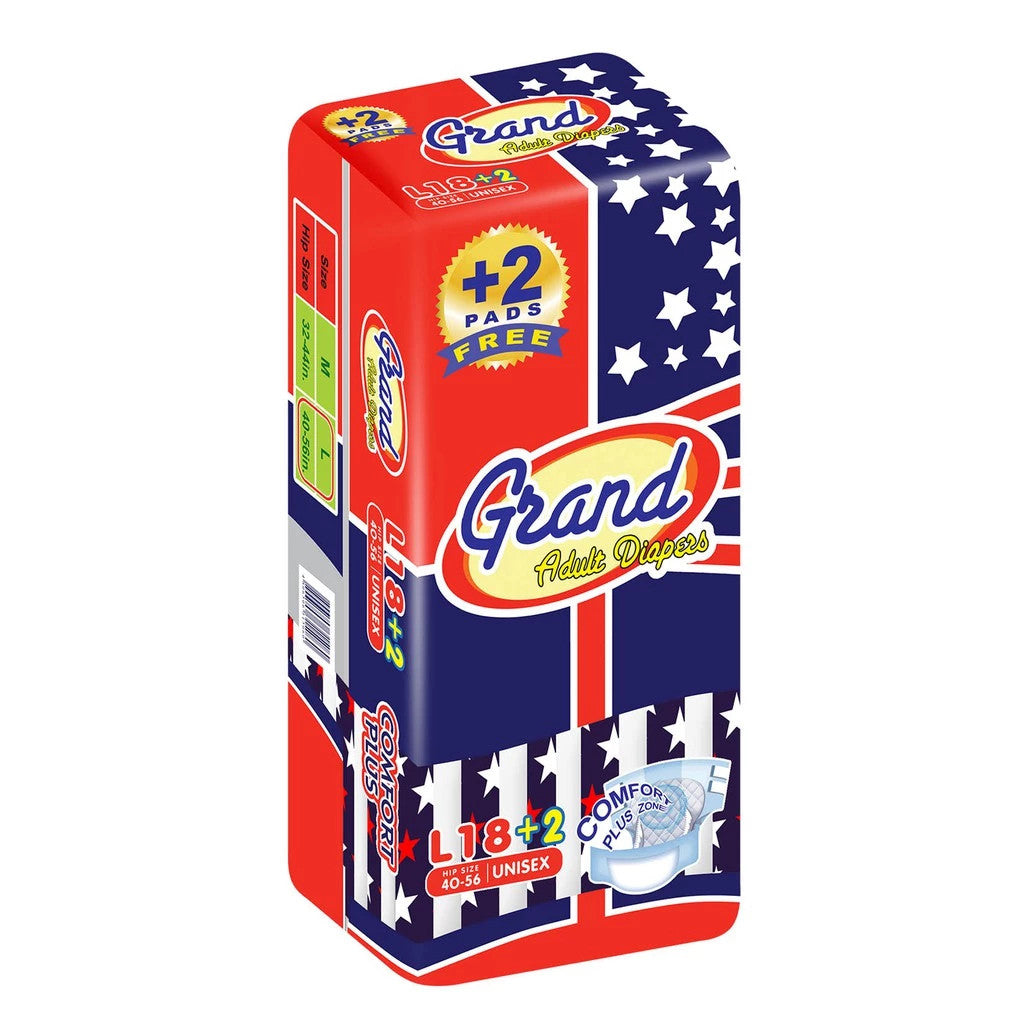Grand Adult Diaper Large 18