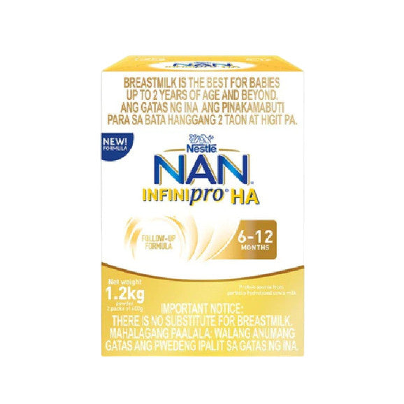 NAN® INFINIPRO® HA Two 1.2kg for 6-12 Months Old Infant Formula