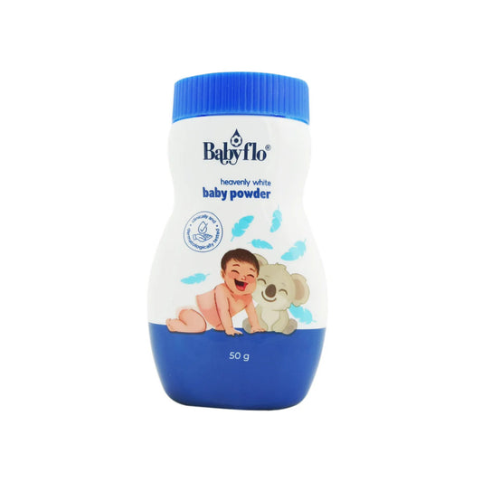 Babyflo Baby Powder Heavenly White 50g