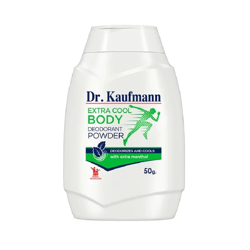 Dr. Kaufmann IR Extra Cool Prickly Heat Relief Cooling Powder 50g (with Talc and Menthol)