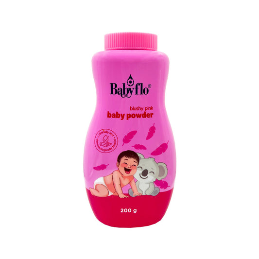Babyflo Baby Powder Blushy Pink 200g