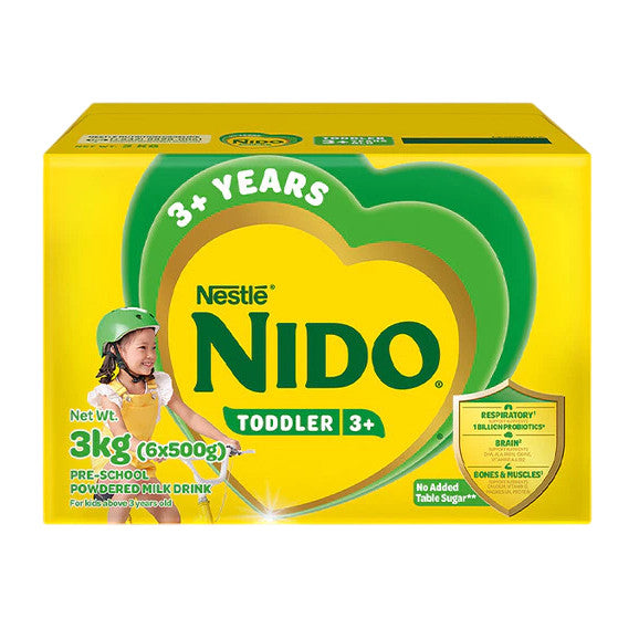 NIDO® 3+ 3kg For Pre-Schoolers Above 3 Years Old Powdered Milk Drink