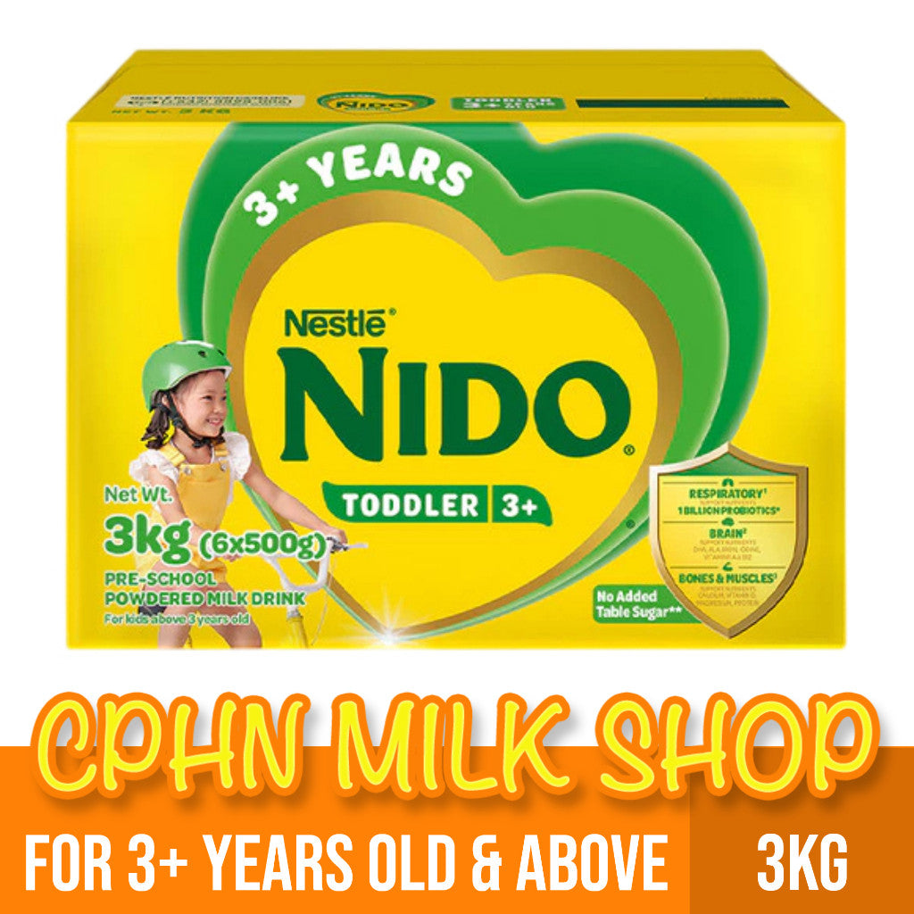 NIDO® 3+ 3kg For Pre-Schoolers Above 3 Years Old Powdered Milk Drink