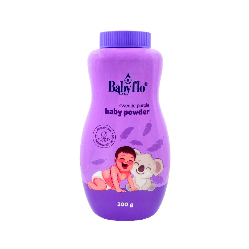 Babyflo Baby Powder Sweetie Purple 200g