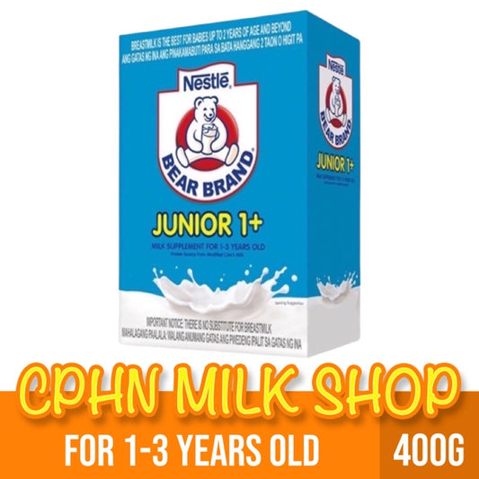 BEAR BRAND Junior 400g for 1-3 Years Old Milk Supplement